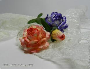 Цветы из акварельной бумаги